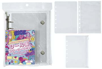 Sticker Collection Starter Kit A6 Binder and 3-type Refills,, small image number 0