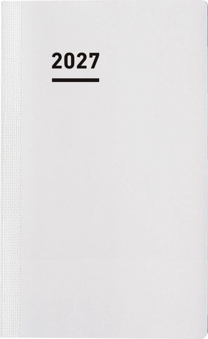 Jibun Techo Diary mini 2027 B6 slim Refill (Without cover),, medium
