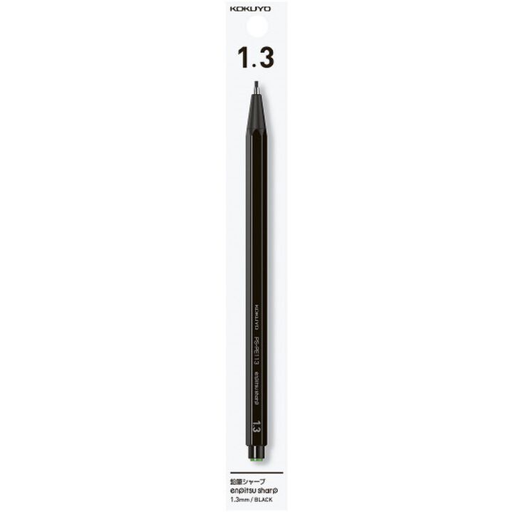 Enpitsu sharp  mechanical pencil 1.3mm Black,Black, medium image number 1
