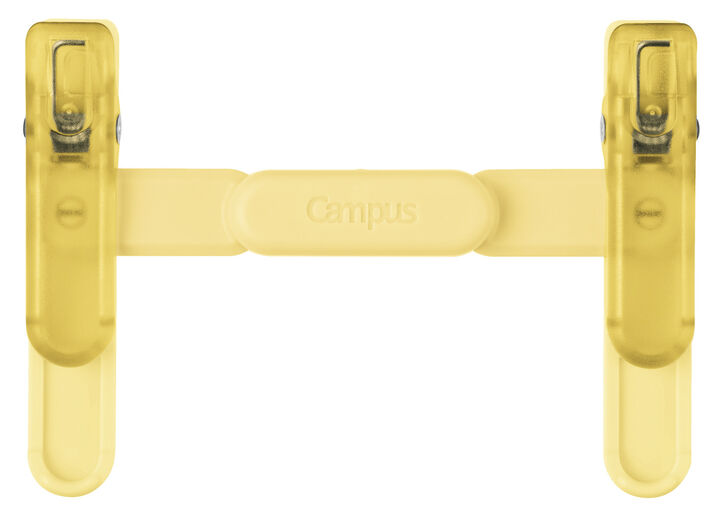 Campus Compact Portable Book Clip Yellow,Yellow, medium