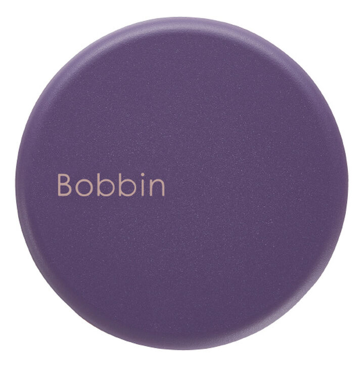 Bobbin Masking Tape Case with Cutter Purple
