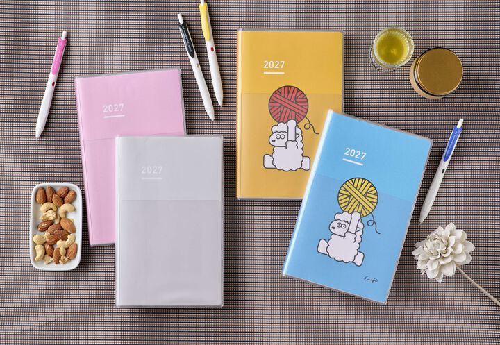 Jibun Techo DAYs 2027 A5 slim Gray,Gray, medium image number 10