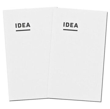 JIBUN TECHO IDEA A5 Slim Pack of 2,White, small image number 0