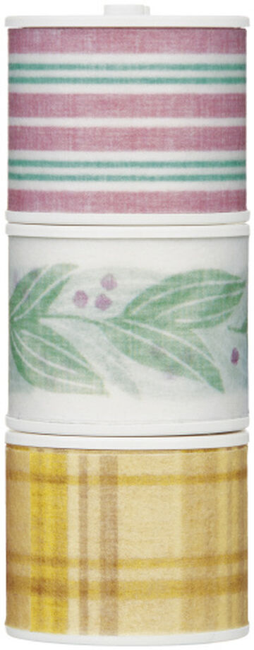 Bobbin Washi Tape Linen Set of 3,Linen, small image number 0