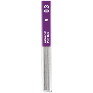 Enpitsu sharp Pencil lead 0.3mm B,Black, small image number 0