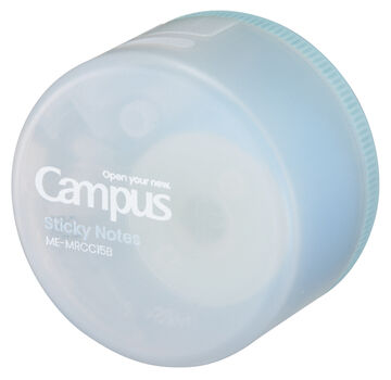 Campus Roll Sticky Notes Dispenser for Margin Notes Blue,Blue, small image number 0