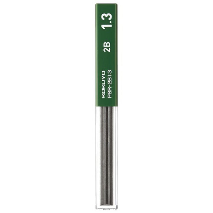 Enpitsu sharp Pencil lead 1.3mm 2B,Black, medium