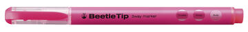 Beetle Tip 3 Way Marking Pen Pink,Pink, small image number 0