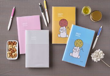 Jibun Techo DAYs mini 2027 B6 slim Gray,Gray, small image number 10