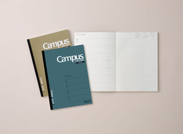 Campus Diary 2027  Weekly Horizontal left A5 Beige,Beige, small image number 5