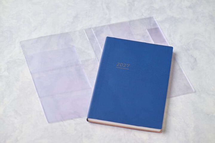 [5% OFF w/JIBUN TECHO] JIBUN TECHO Goods Clear Cover A5 Slim,White, medium image number 3