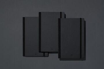 PERPANEP Premium Zarazara / Textured 4mm Grid line A5 Slim,Black, small image number 8
