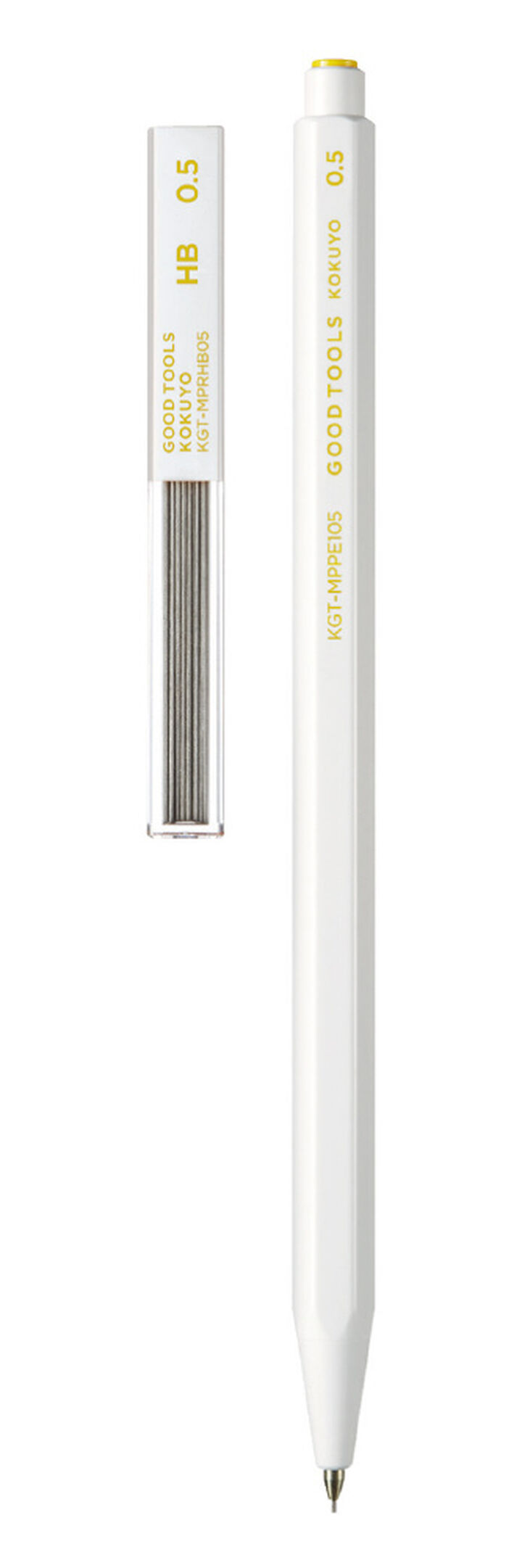GOOD TOOLS Mechanical Pencil lead 0.5mm HB,White, medium