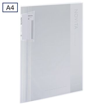Clear book NOVITA A4 60 Sheets Transparent,Transparent, small image number 0