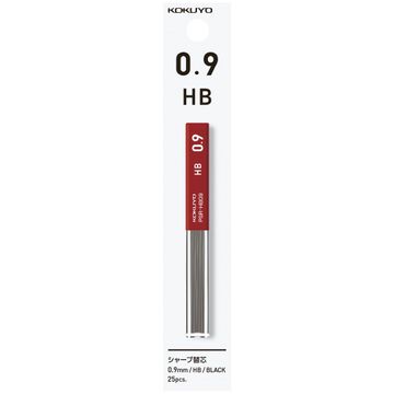 Enpitsu sharp Pencil lead 0.9mm HB,Black, small image number 1