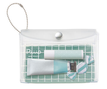 Mini Pouch Piiip Flat type Sage green,Sage green, small image number 1