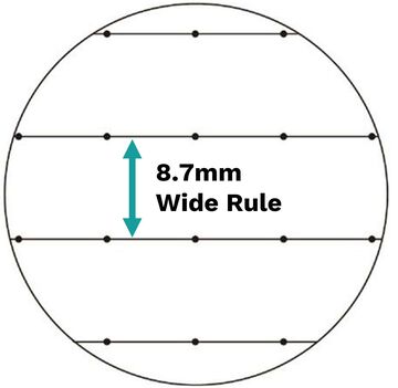 [Free Gift Eligible] Campus Spiral Notebook 10-1/2" x 8" 8.7mm Wide Rule 80 Sheets 3-Color Pack,, small image number 1