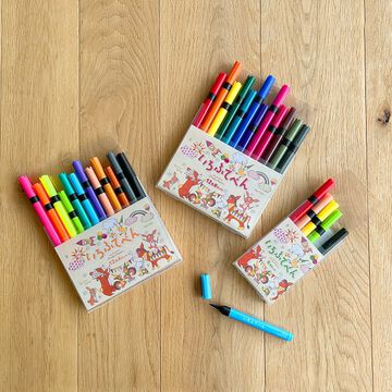 Iro Fude pen  Brush pen Set of 12 colors B,, small image number 3