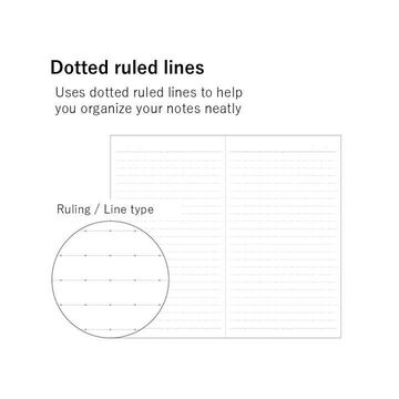 Campus Slim Pocket Notebook 6mm Dotted Rule 40 Sheets Green,Green, small image number 3