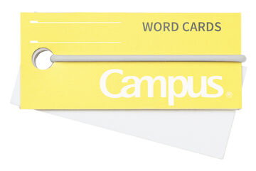 Campus Flash card with band 85 Sheets Yellow,Yellow, small image number 0
