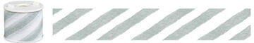 Bobbin Washi Tape Stripe Glay,Gray Stripe, small image number 2