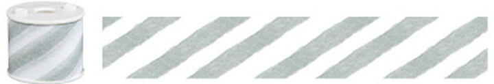 Bobbin Washi Tape Stripe Glay,Gray Stripe, medium image number 2