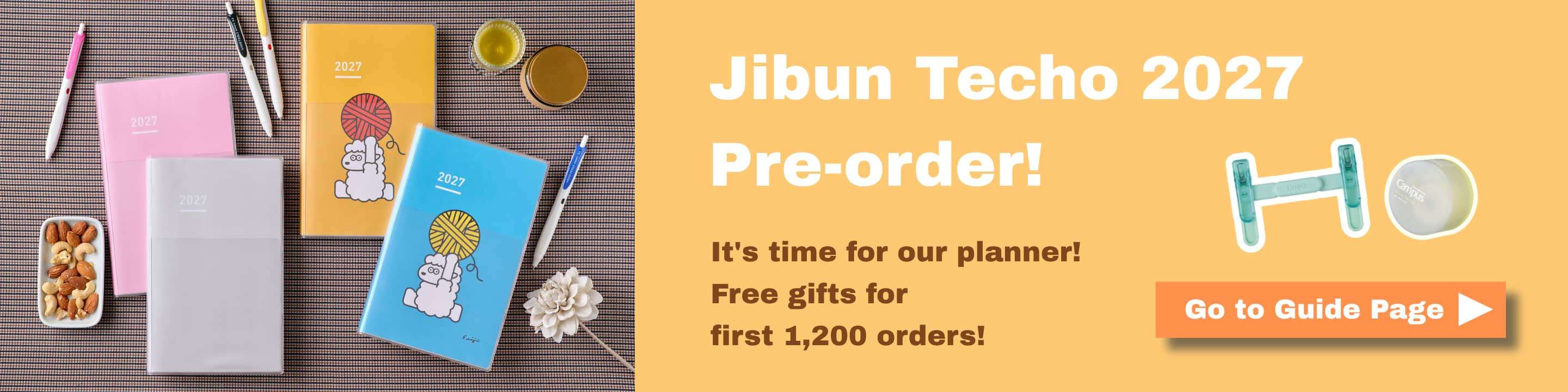 Jibun Techo DAYs banner